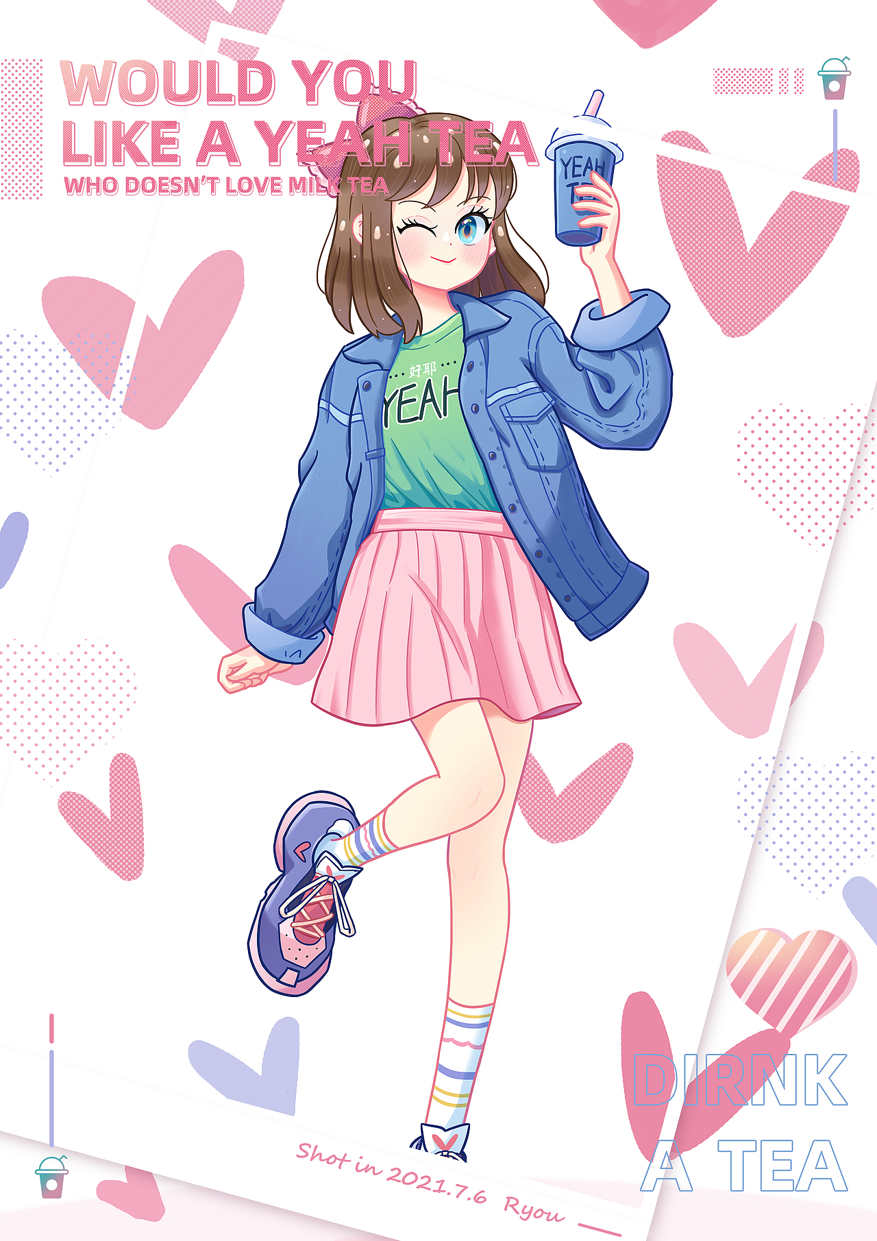 软萌风格美少女系列，请收下今日份可爱吧~