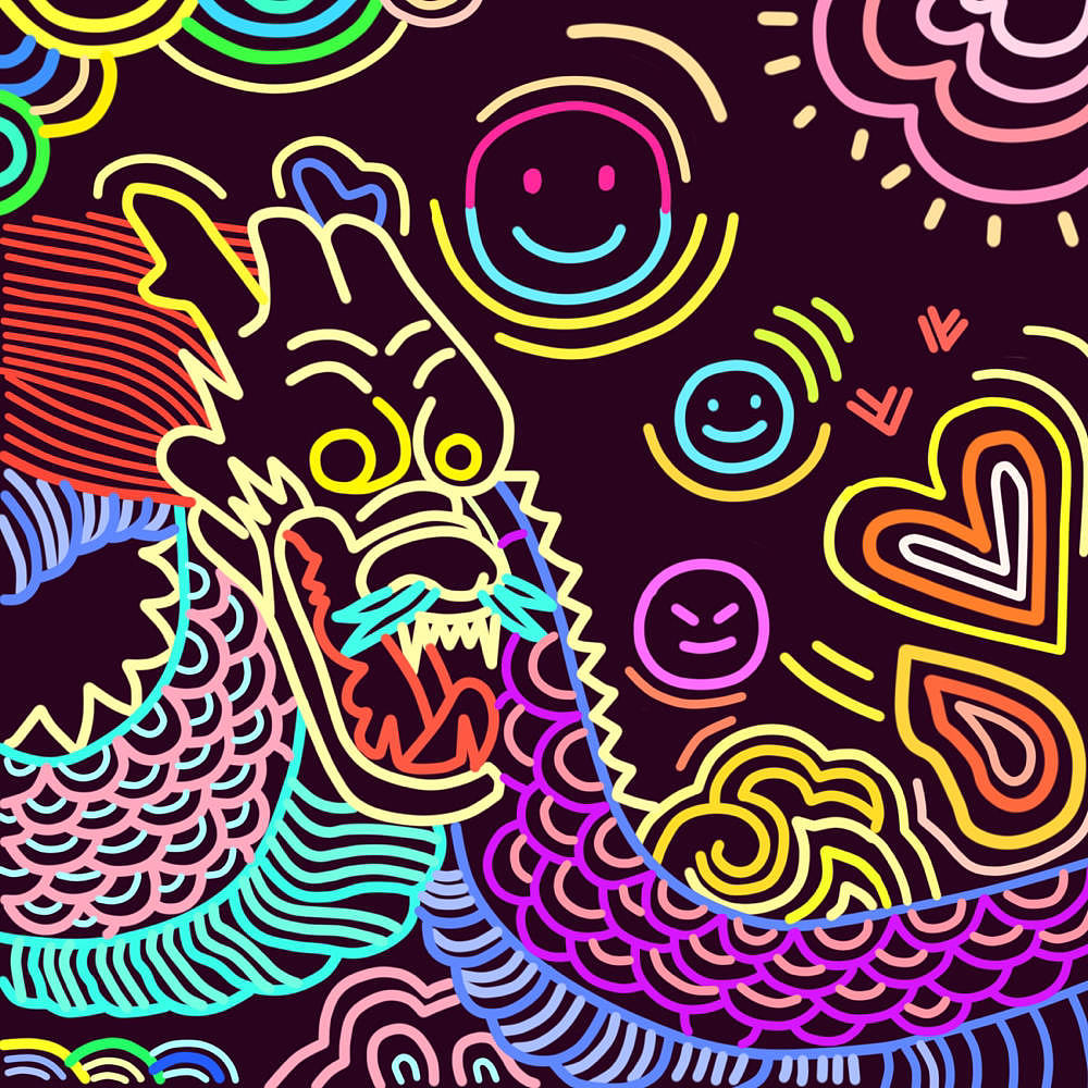 DRAW TOGETHER数码绘画作品