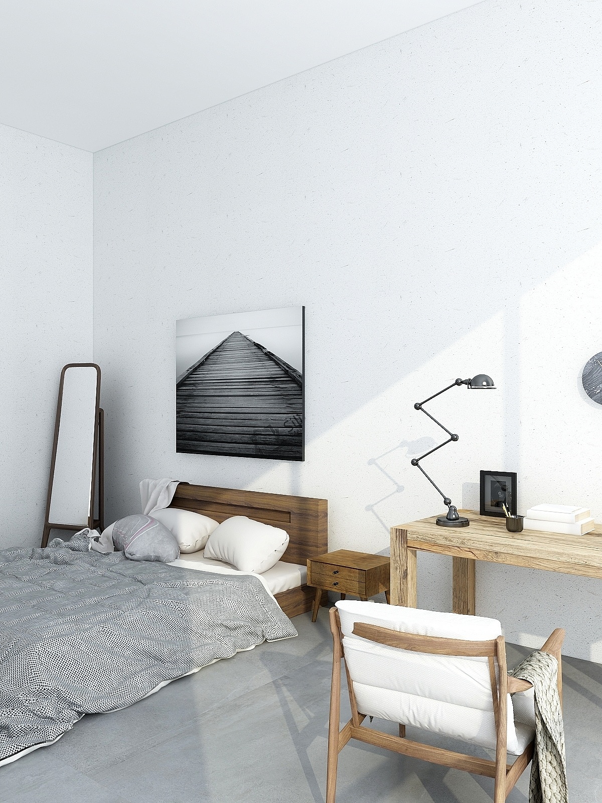 3D室内图/瓷砖铺贴效果图06