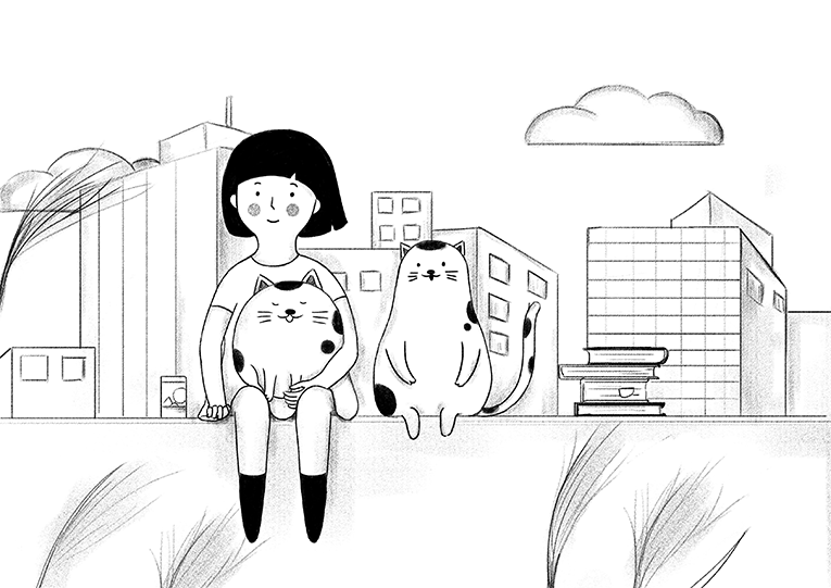 还想起傍晚在顶楼看夕阳的暖洋洋的感觉~<br>不过冬天还是拥有很多快乐的,<br>那就是冬天有很多节日啊~<br><br>