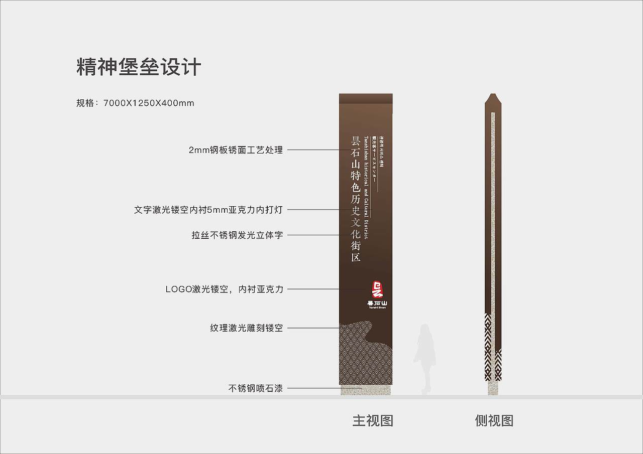 昙石山历史文化街区VIS及导视设计方案（图ZMjQzMDc1Mjg4） - 品牌 - 站酷设计师Symmetra原创素材 - 站酷ZCOOL