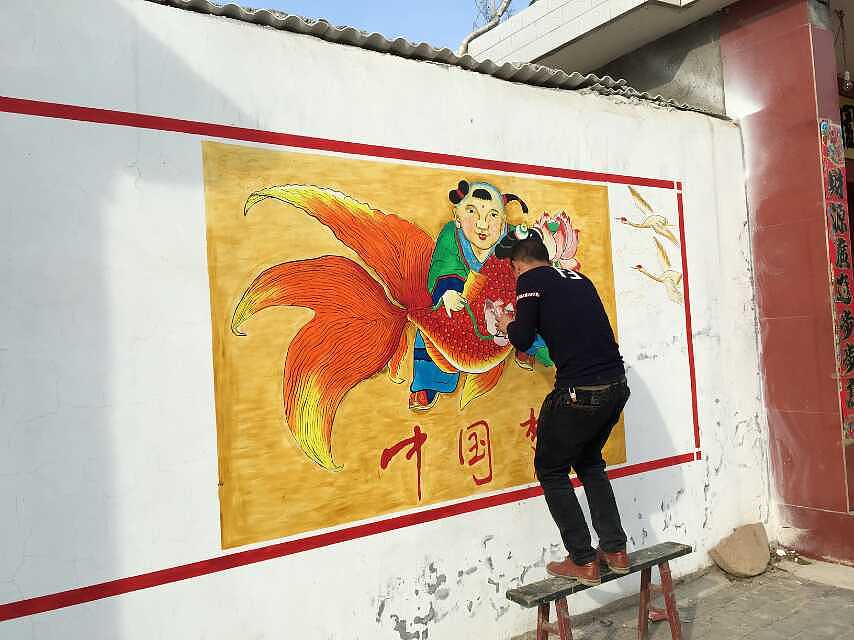 美丽乡村文化墙