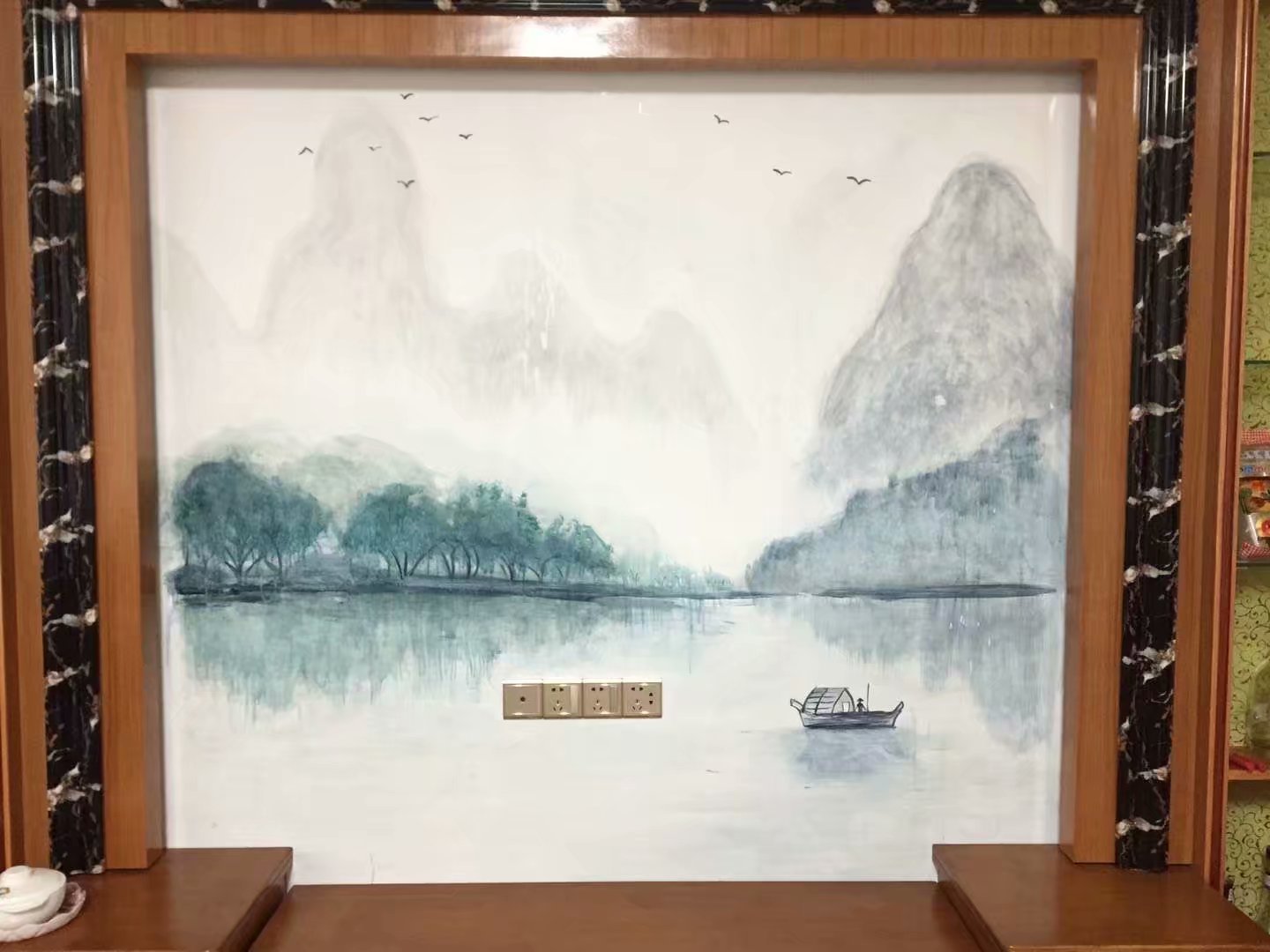 丙烯画油画