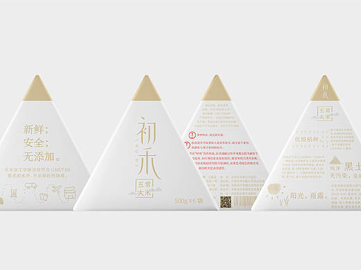 初禾五常大米包装设计