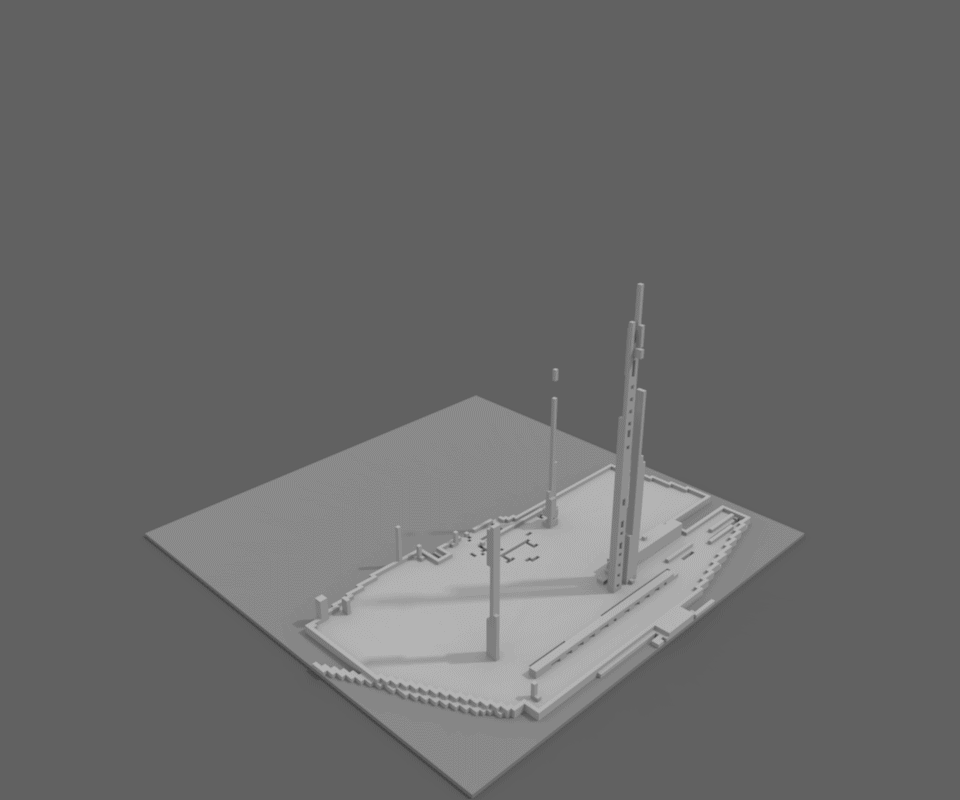 空港-Space Harbour voxel