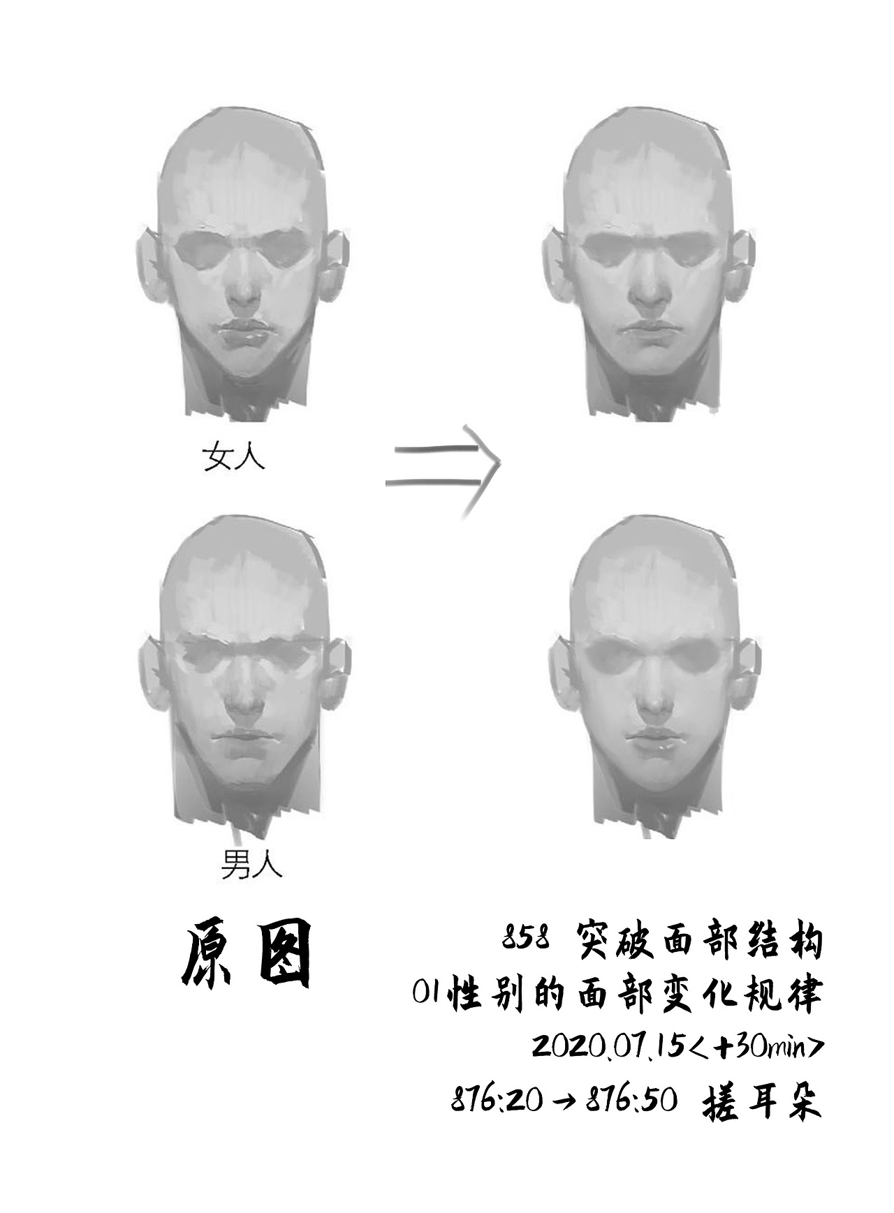 每日绘画练习789至899