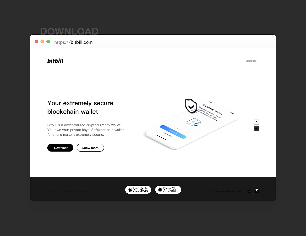 BitBill 3.0 - Landingpage 官网