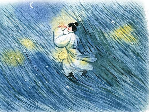 《成语故事大PK》水彩插画配图