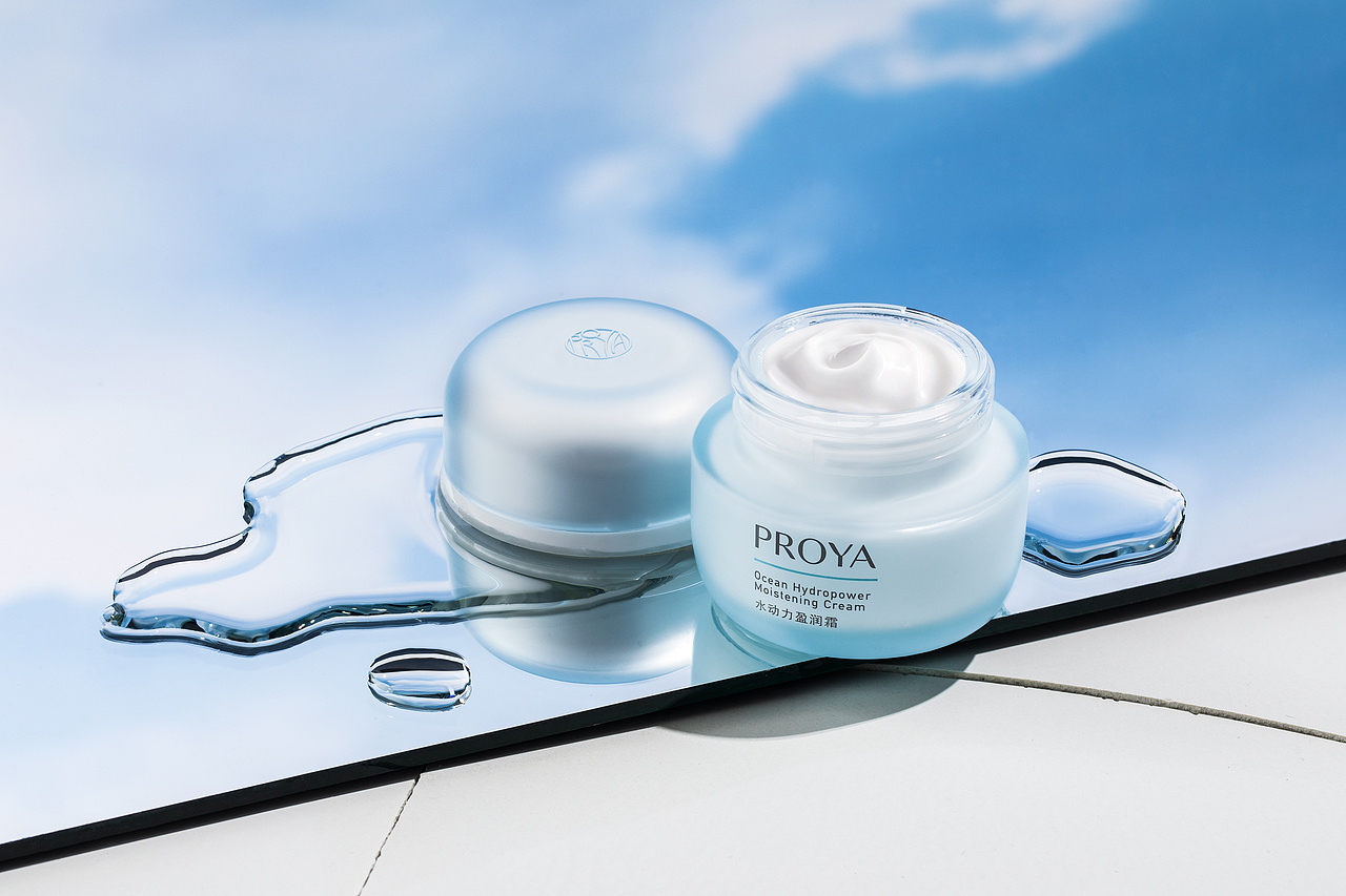 面霜 防晒 精华 保湿丨护肤产品拍摄