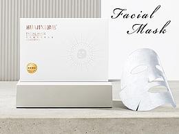 唤息面膜海报设计