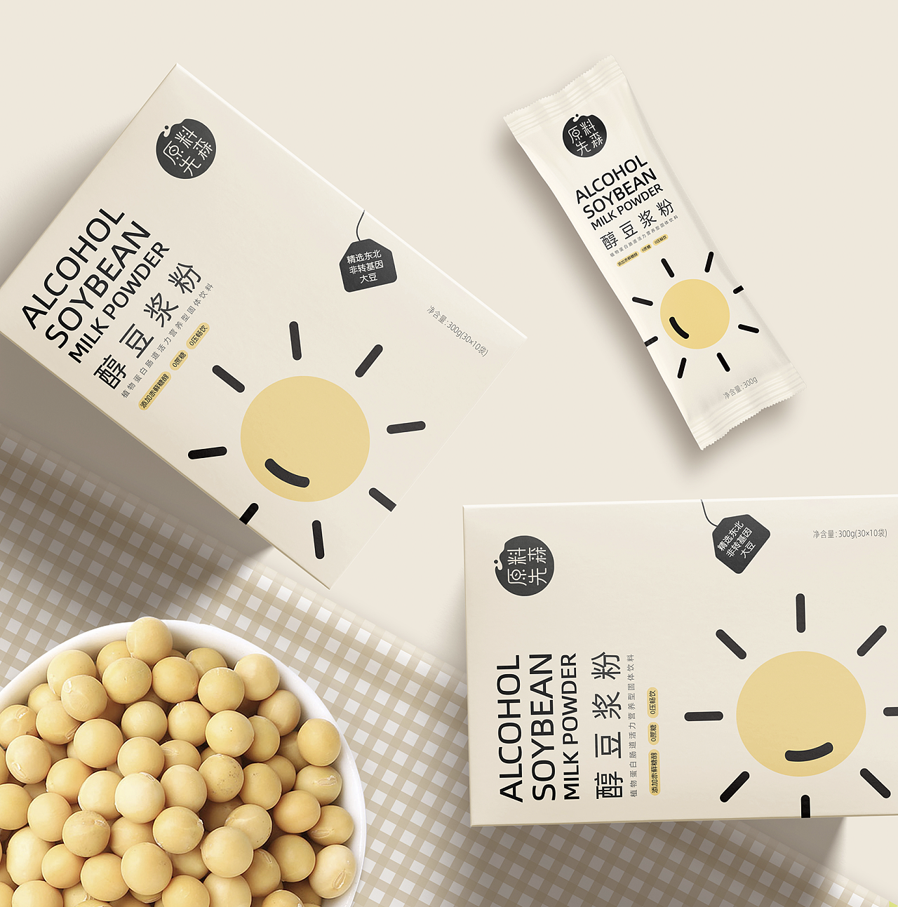 郑州本质品牌案例——「醇豆浆粉」包装设计|平面|包装|本质品牌设计