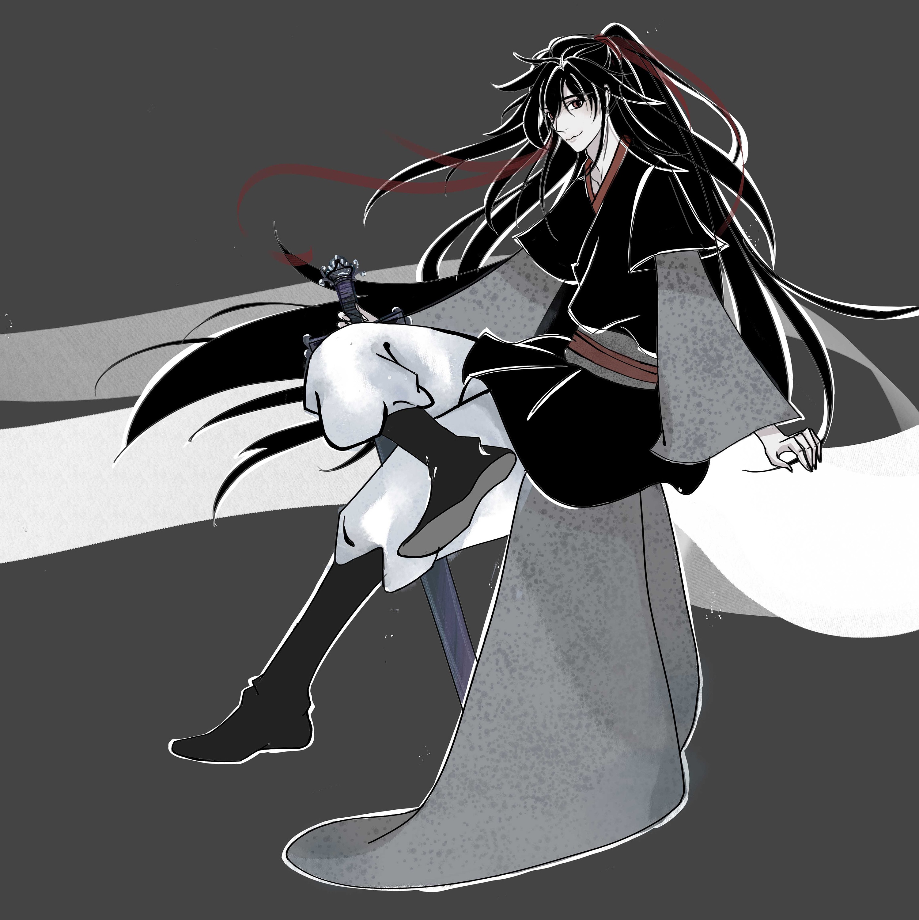 魔道祖师魏无羡|插画|插画习作|珀川十九卿 - 原创