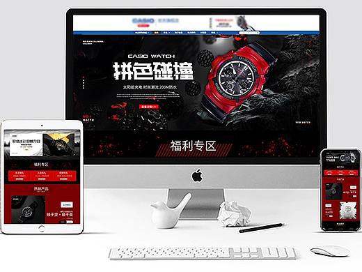 CASIO手表小项目（个人主页-ZMzc4OTc2MTI=） - 电商 - 站酷设计师小张98_原创素材 - 站酷ZCOOL