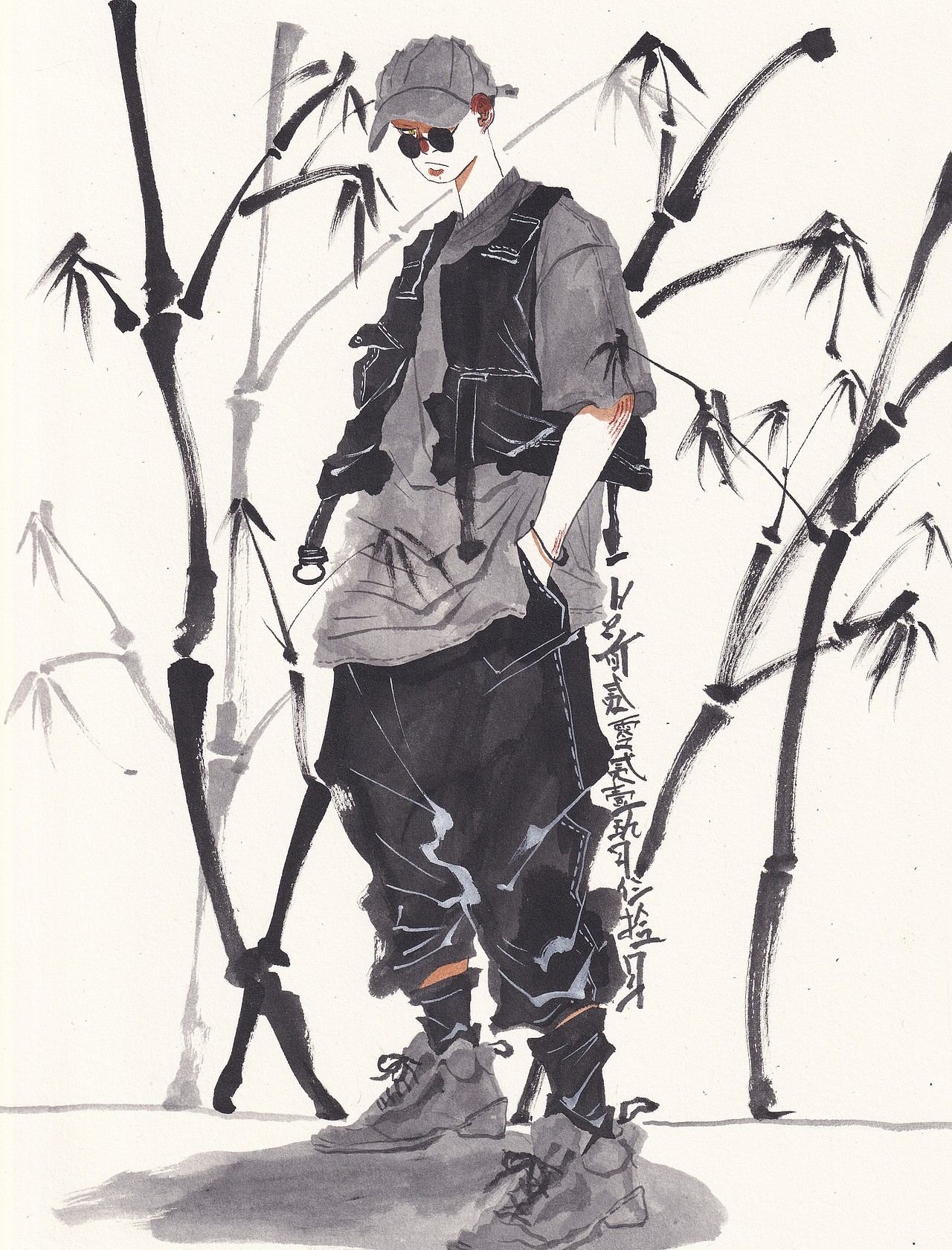 黑白（图ZMjc1NzE4MjM2） - 创作习作 - 站酷设计师HY何624原创素材 - 站酷ZCOOL