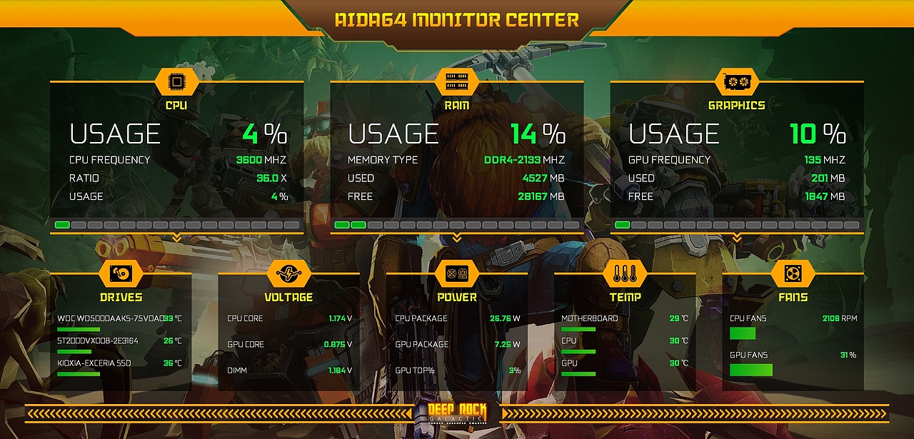 AIDA64深岩银河主题模板《银河矿潮》（图ZMjc5NjM2NjIw） - 软件界面 - 站酷设计师Jason3zs原创素材 - 站酷ZCOOL
