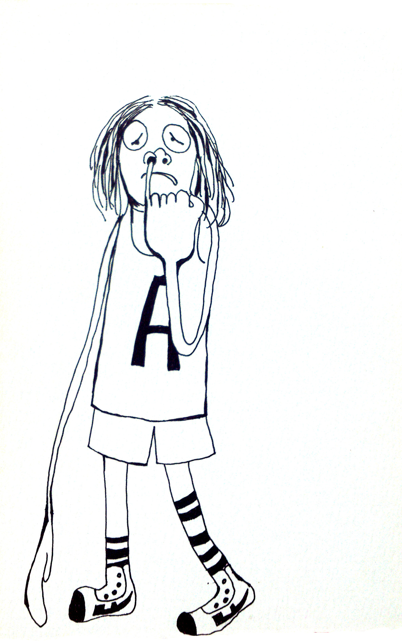 兔子姑娘|插画|插画习作|想穿高跟鞋的兔子 - 原