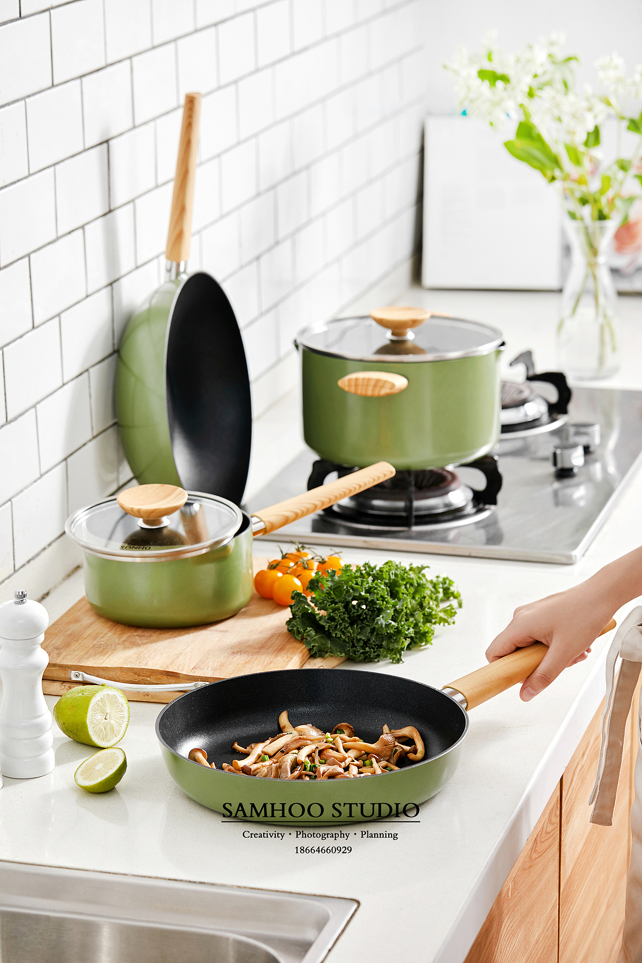 #美食 静物 产品# 三禾锅具 钛级天工系列（图ZMjE0MDEyMzYw） - 产品摄影 - 站酷设计师广州叁禾摄制广告原创素材 - 站酷ZCOOL