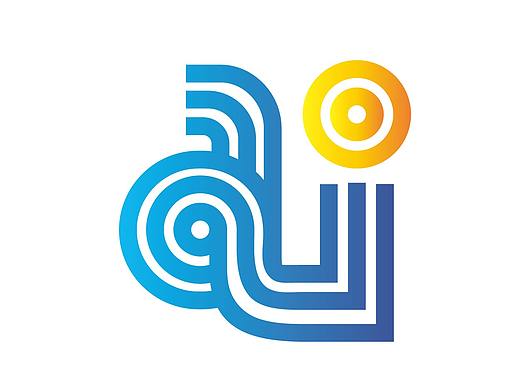 AI字母LOGO设计