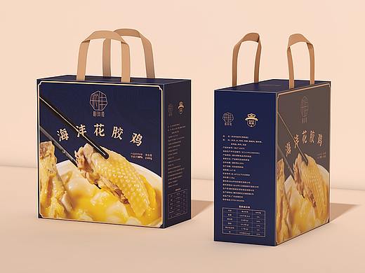海沣花胶鸡包装