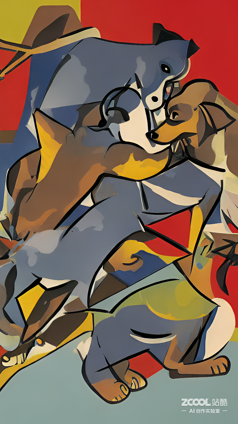 #AI创作实验室#法斗狗,新年