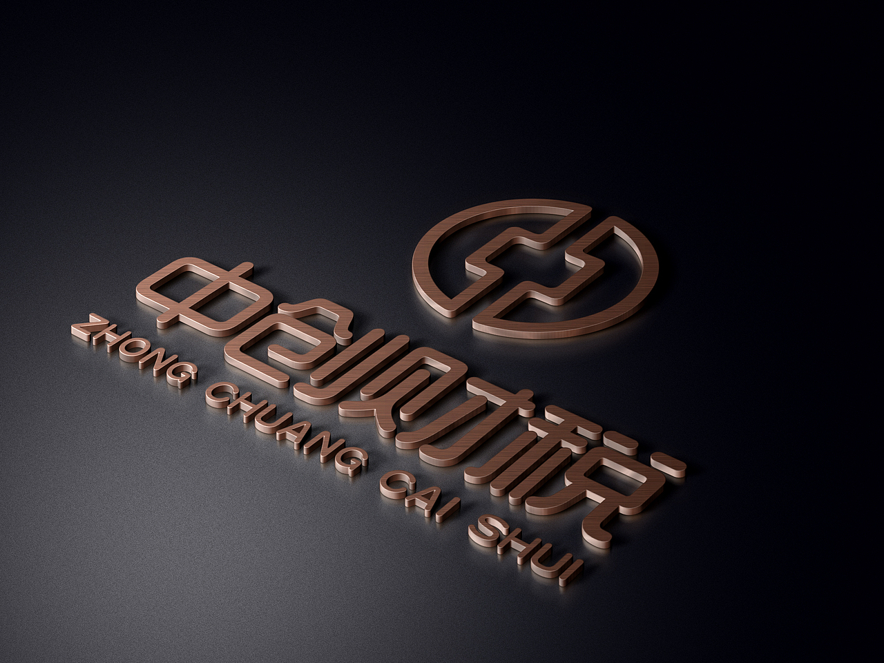 中创财税logo效果图