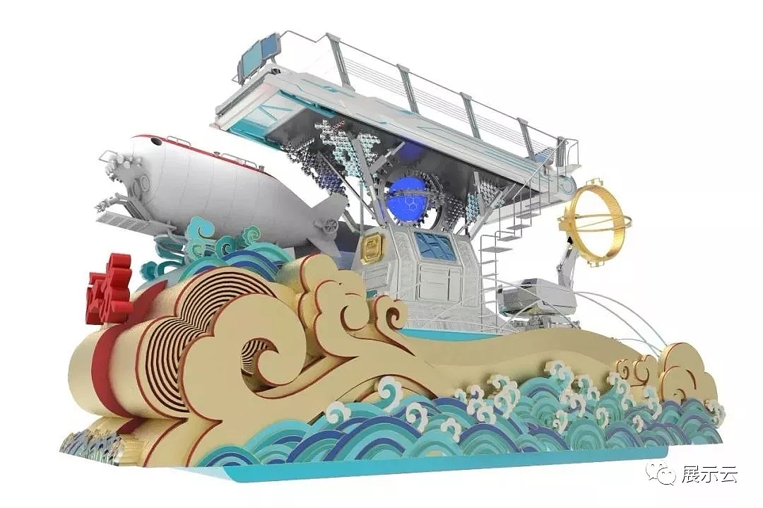 国庆70周年各省市花车方案设计（图ZMTc5MTY3ODgw） - 其他三维 - 站酷设计师暖水社原创素材 - 站酷ZCOOL