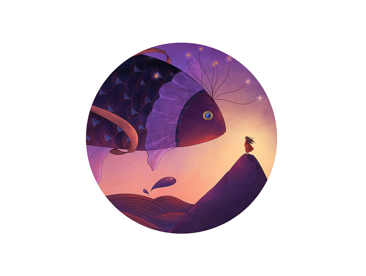 六月插画-遇见系列（图ZMTE4OTUyNTA4） - 创作习作 - 站酷设计师李那那原创素材 - 站酷ZCOOL