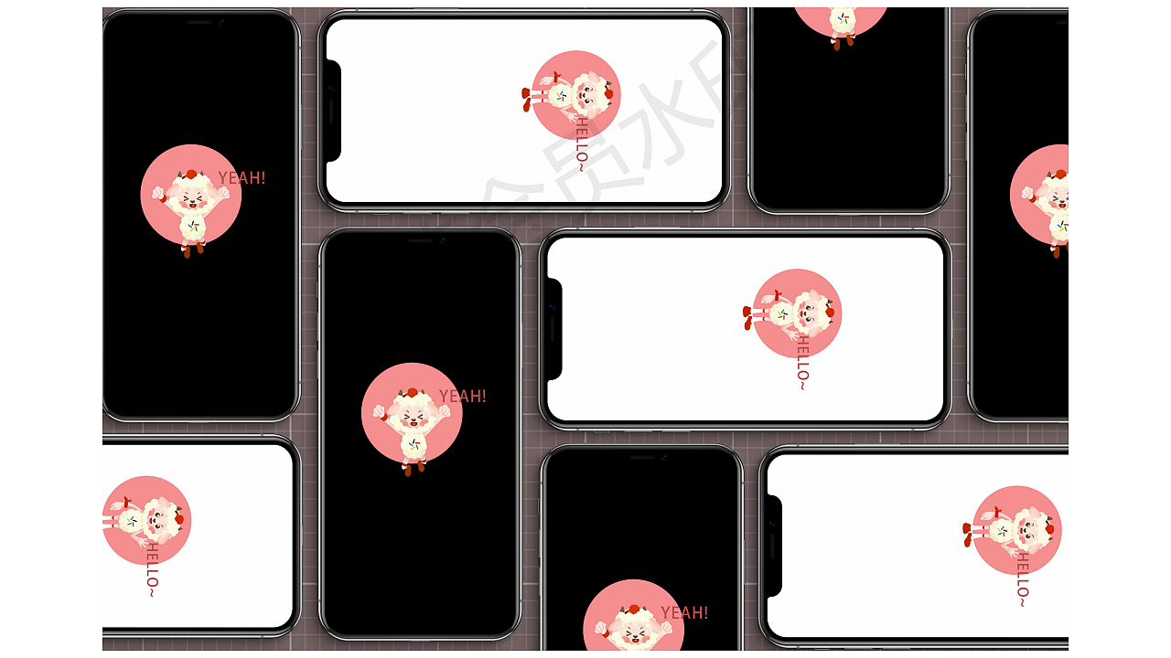 湖北体彩吉祥物——羊小彩