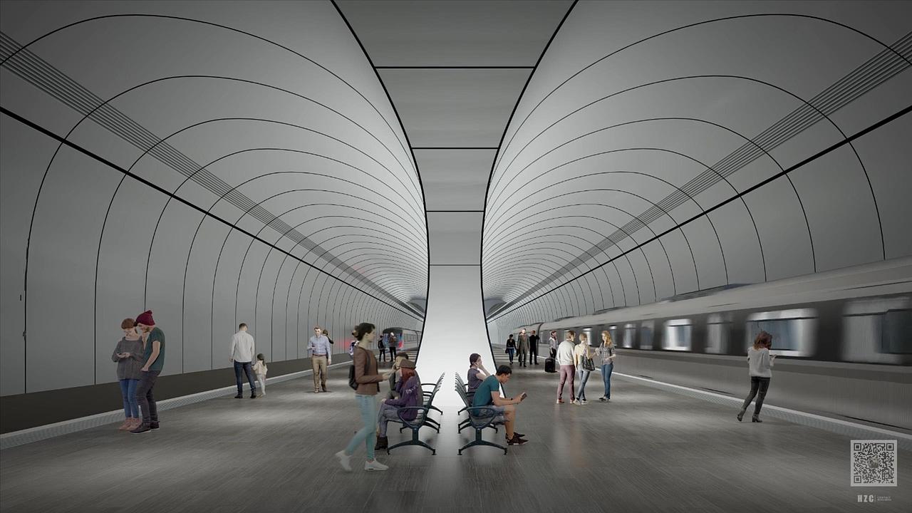 建筑概念动画之江未来社区