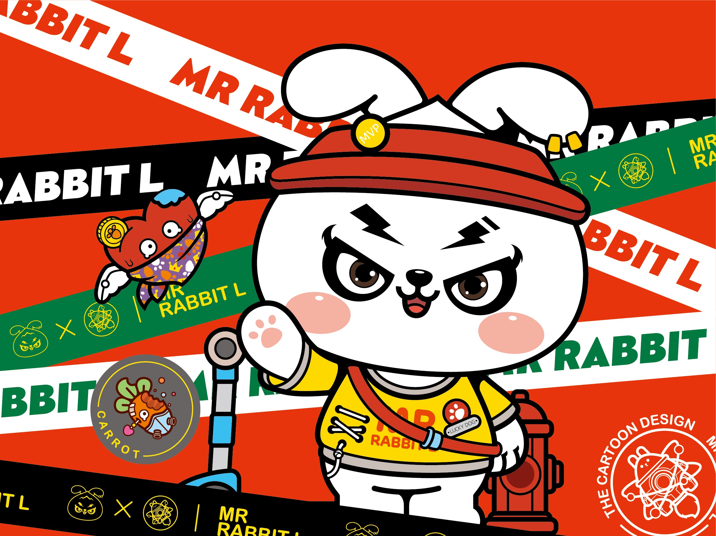 MR RABBIT L-生肖兔形象设计