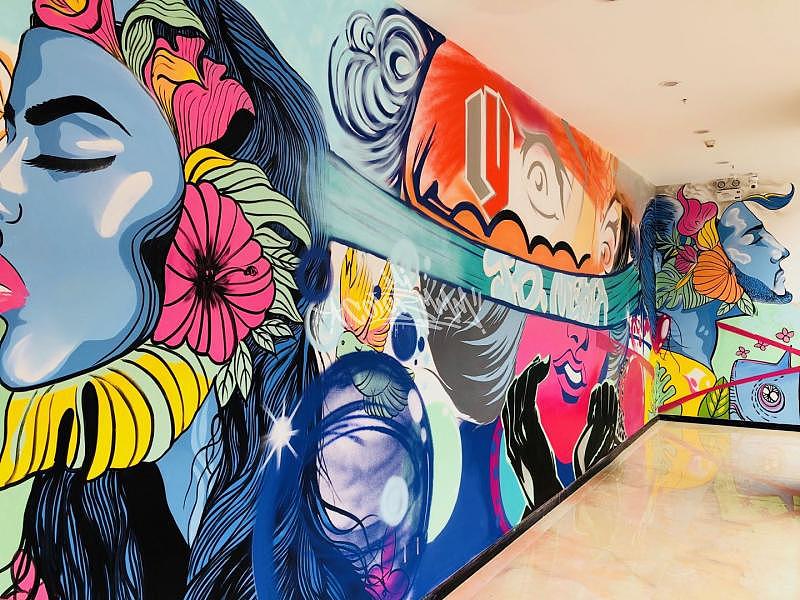 哈尔滨墙绘哈尔滨墙体彩绘哈尔滨手绘墙哈尔滨墙画