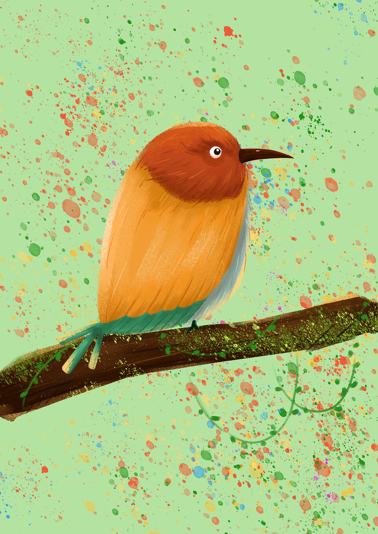 七天小插画打卡