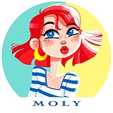 Moly插画的头像