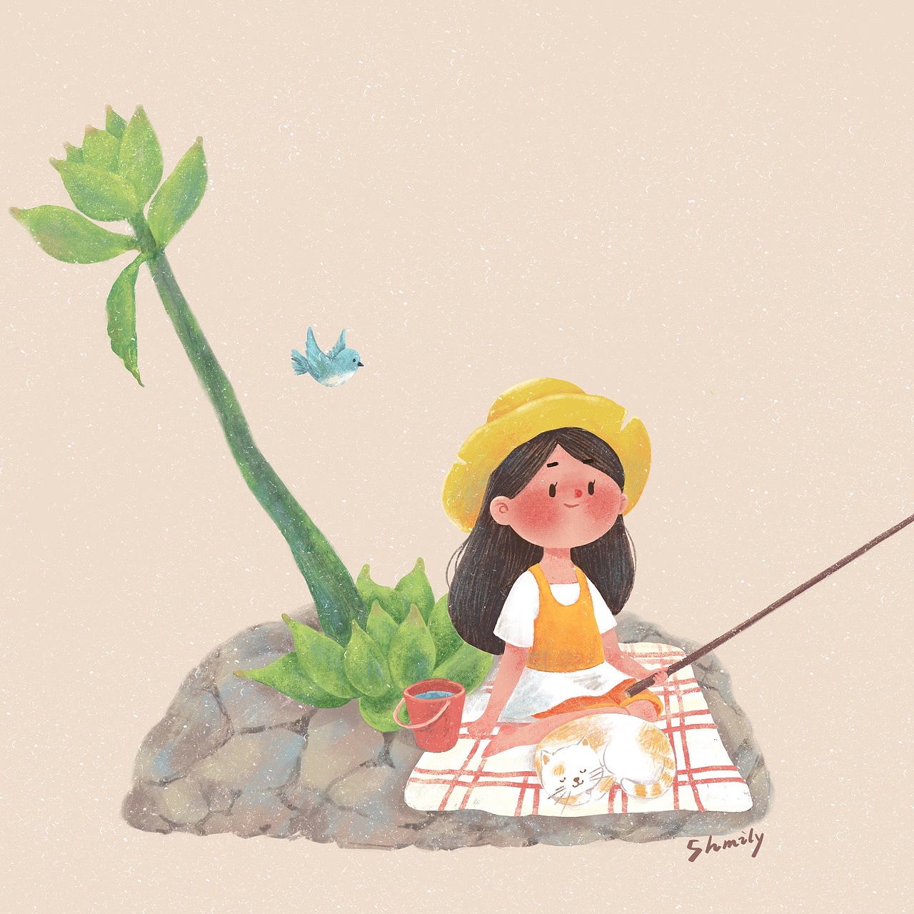 【原創(chuàng)】九宮格多肉系列作品二（圖ZMjEzMzA4ODI4） - 創(chuàng)作習(xí)作 - 站酷設(shè)計師畫畫的卓卓子原創(chuàng)素材 - 站酷ZCOOL