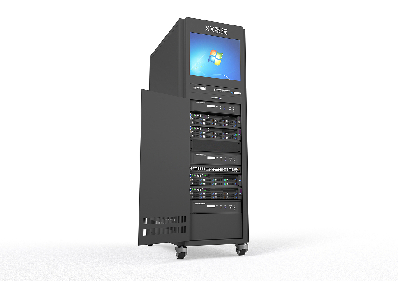 服务器产品渲染