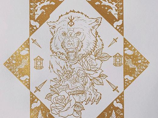 丝网印刷（个人主页-ZNTc0NjUwMTY=） - 其他平面 - 站酷设计师设计小小子原创素材 - 站酷ZCOOL