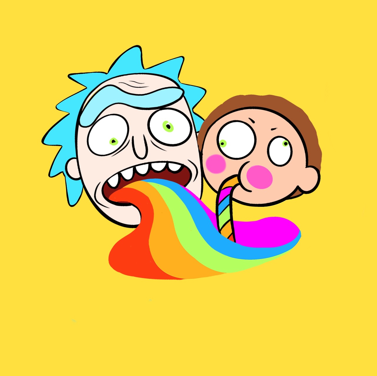 orio好凶/orio瑞克和莫蒂涂鸦0贴纸啊啊啊啊2添加表情喜欢ta的作品吗