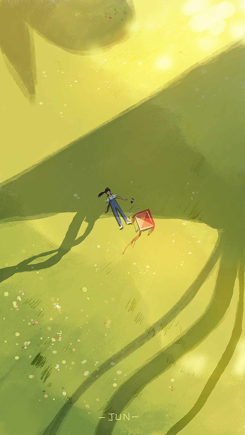 Summer（图ZMTI0NjE2MDUy） - 绘本 - 站酷设计师JUN0620原创素材 - 站酷ZCOOL