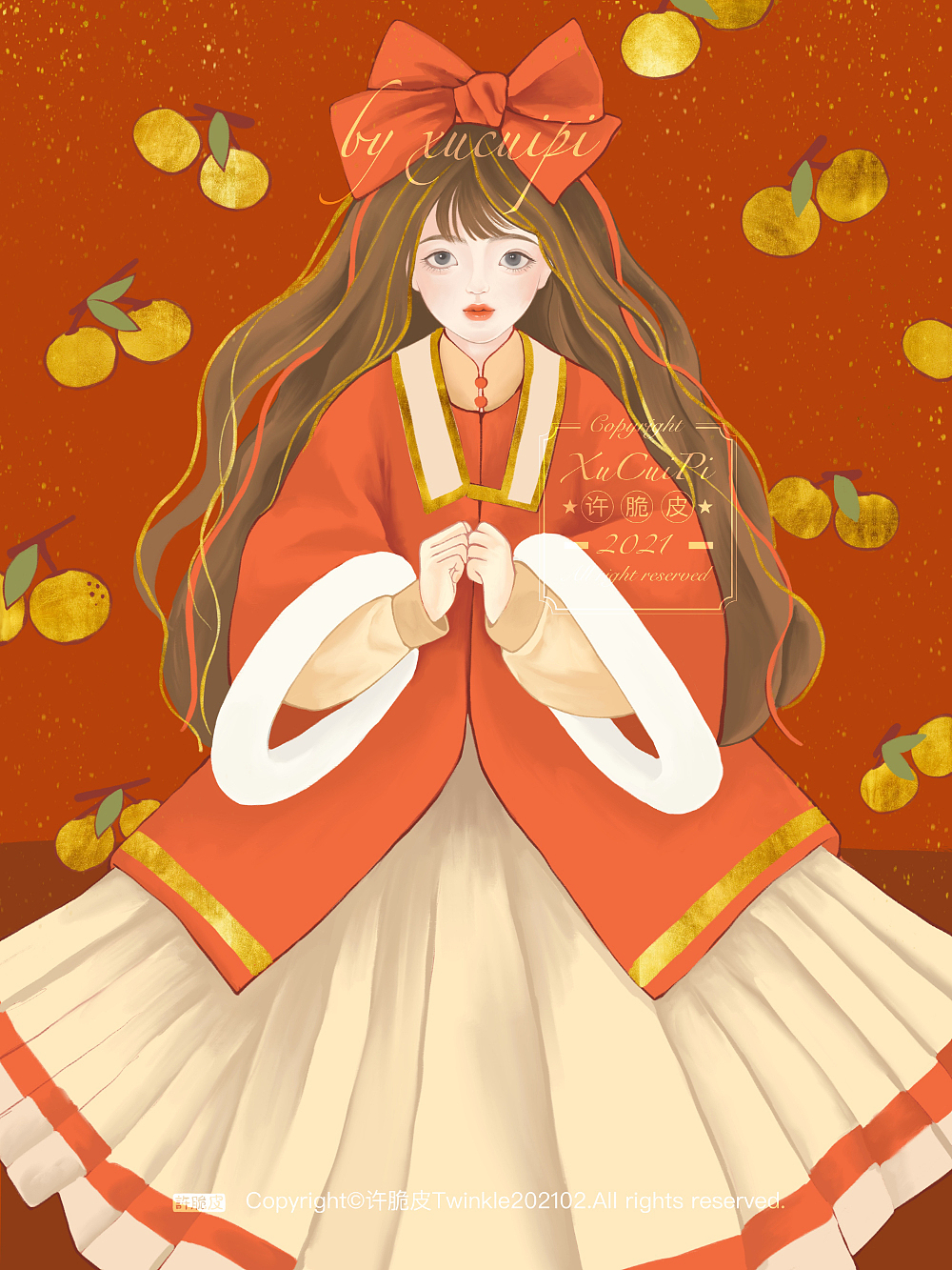 少女系-2月那些画（图ZMjQ0NTI5OTQ4） - 创作习作 - 站酷设计师许脆皮原创素材 - 站酷ZCOOL