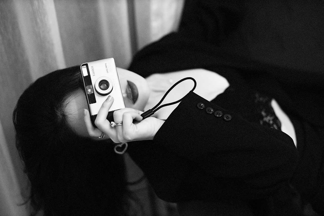 一组黑白胶片情绪风