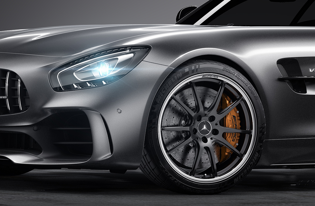 BENZ AMG GTR CGI - Exterior（图ZMTU0NTMxODA4） - 机械/交通 - 站酷设计师王小白_WhiteWang原创素材 - 站酷ZCOOL