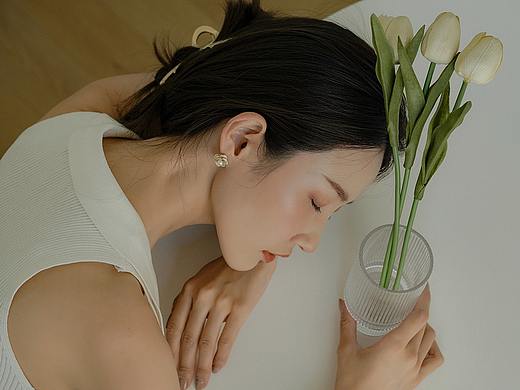 产品摄影 耳钉轻奢系列