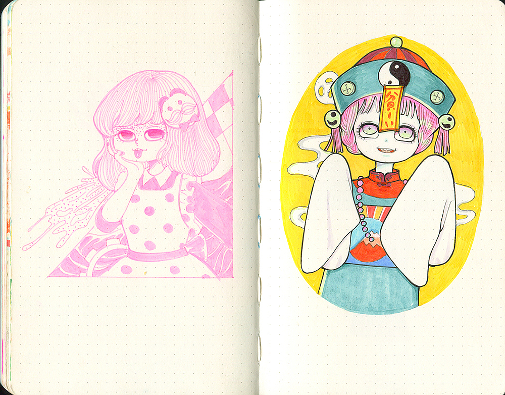 脑洞涂鸦本（图ZMTIxNjUzMTc2） - 创作习作 - 站酷设计师applenana原创素材 - 站酷ZCOOL