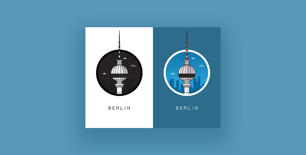 临摹地标（图ZODUwNjcwNjg=） - 创作习作 - 站酷设计师Lemon喵原创素材 - 站酷ZCOOL