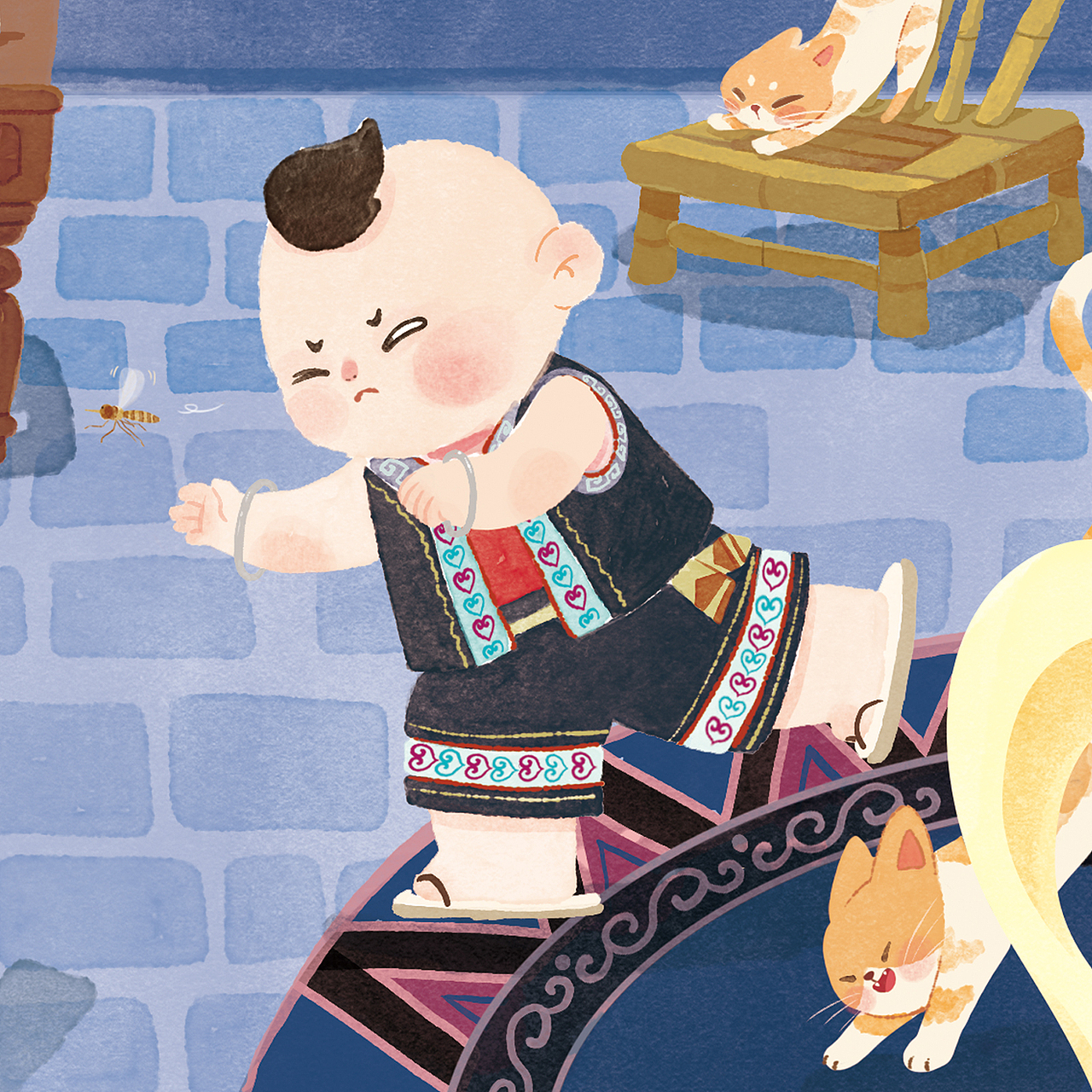 星星眨眼睛,好梦入夏风