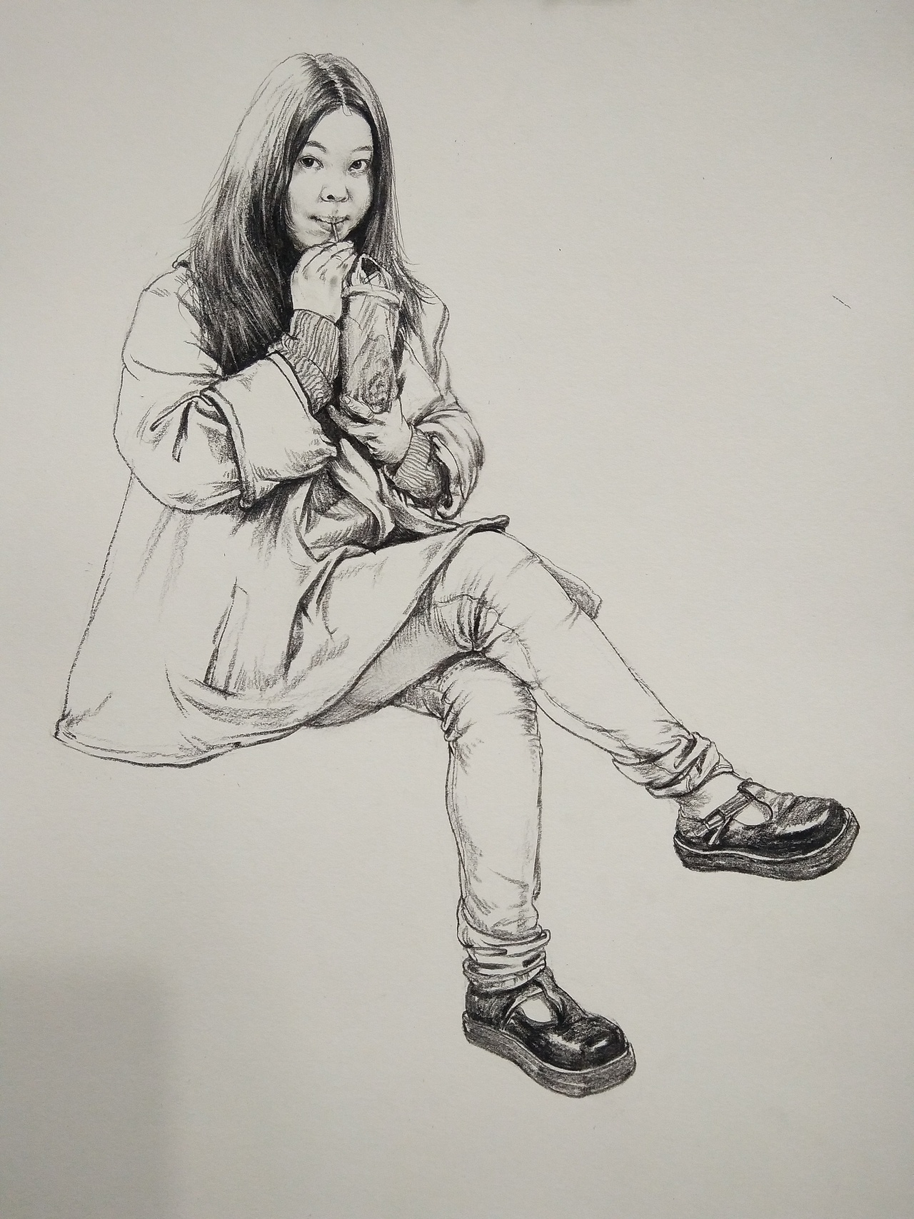 考前人物速写（图ZNjQzMTQ2MTY=） - 绘画 - 站酷设计师人生一支笔原创素材 - 站酷ZCOOL