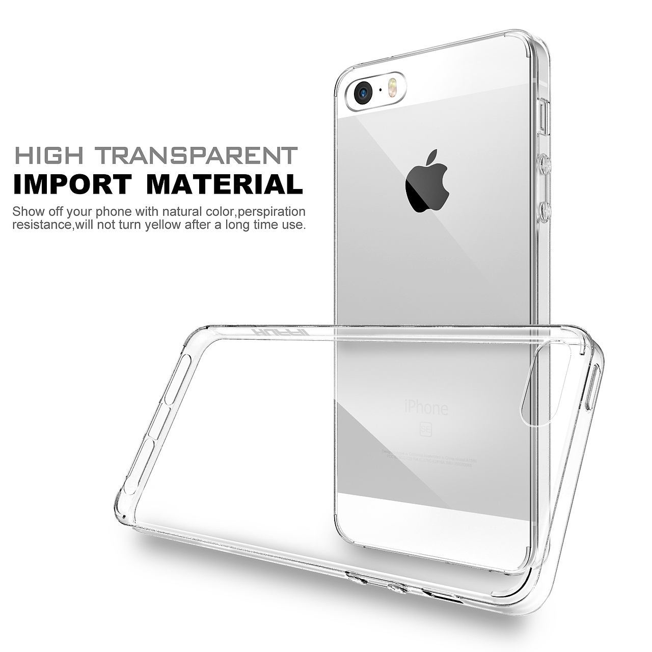 透明手机壳 修图 3D 建模渲染 5SE