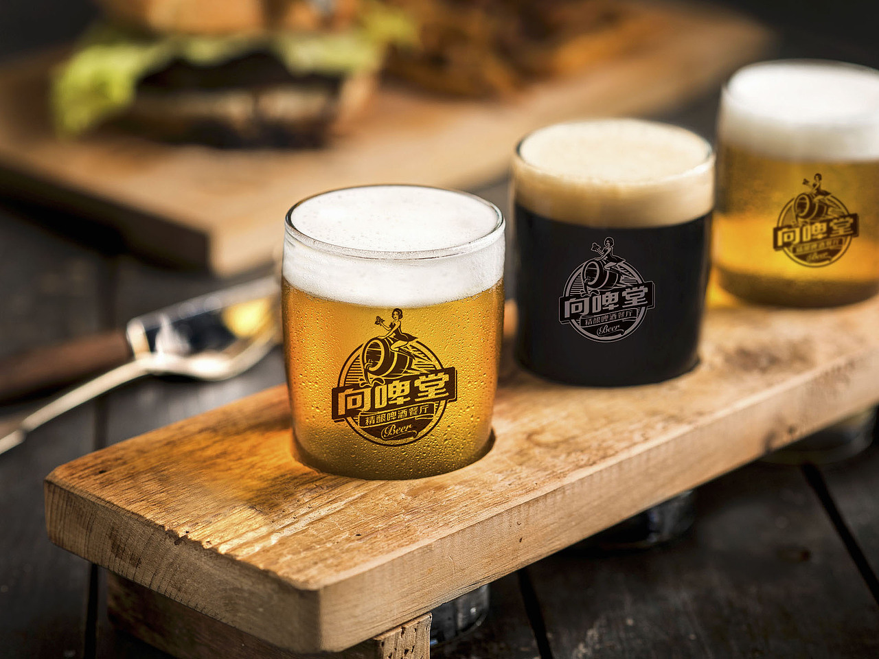 向啤堂精酿啤酒餐厅品牌设计