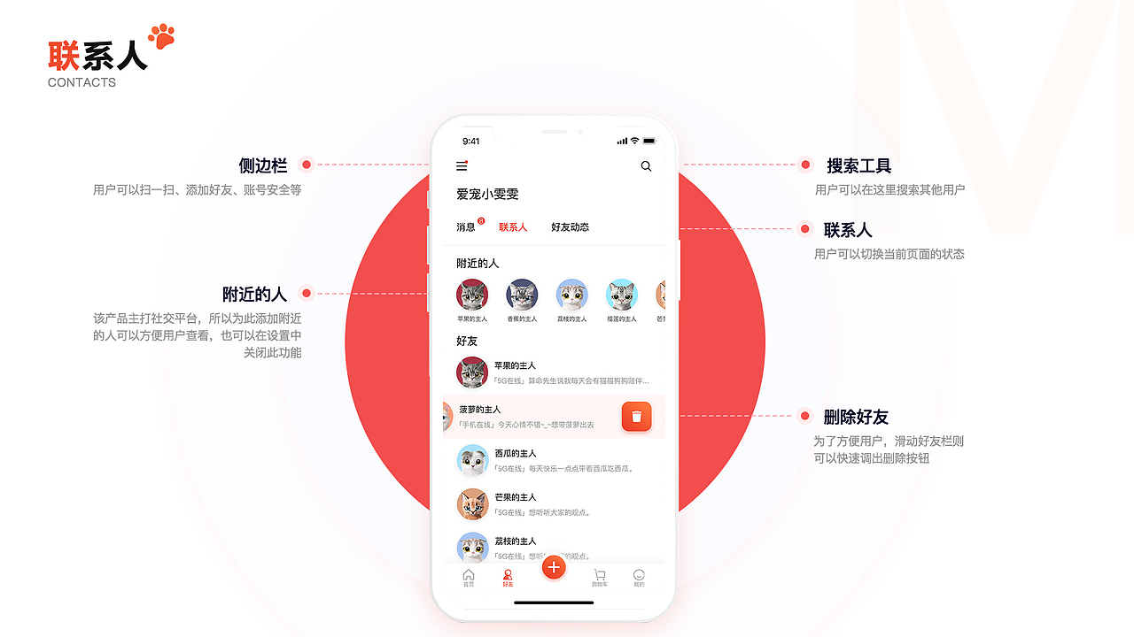 宠物APP（图ZMjU4OTQyMTk2） - APP界面 - 站酷设计师侒伈原创素材 - 站酷ZCOOL
