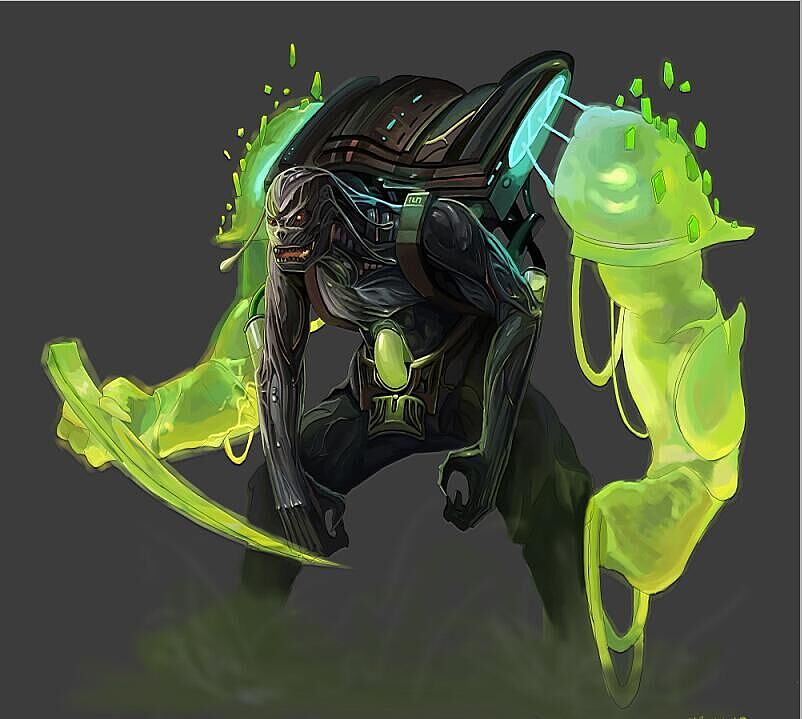 鼠绘--游戏原画|插画|游戏原画|维克森_原创作品-站酷zcool